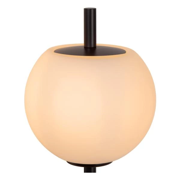 Lucide ELDA - Wandleuchte Badezimmer - 1xG9 - IP44 - Schwarz - detail 2